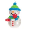 Hallmark Pull My Finger Snowman Ornament With Sound -Hallmark Store Snowman With BlueGreen HatScarf Keepsake Ornament 2199QGO2829 01