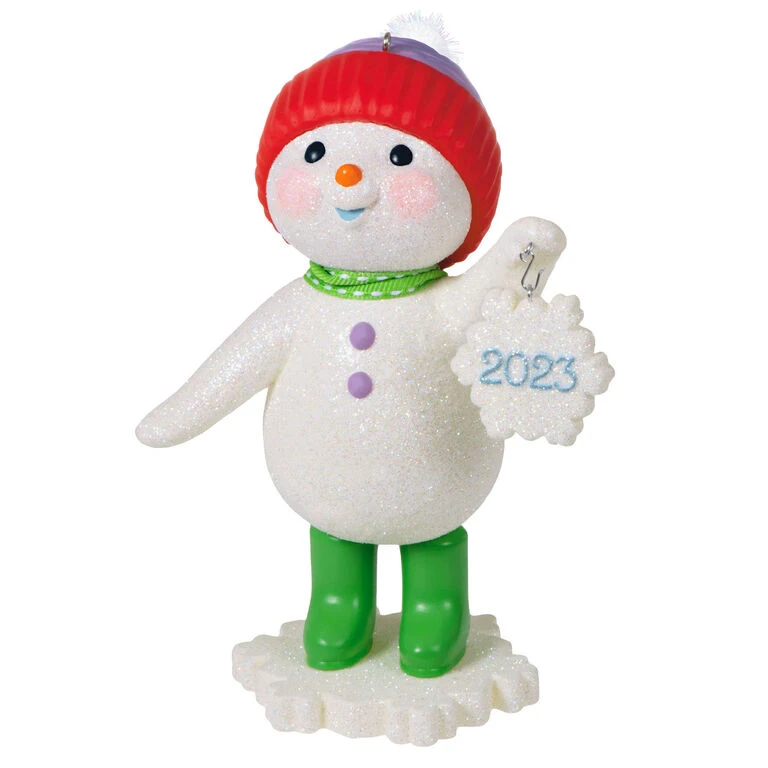 Hallmark Sweet Snowman 2023 Ornament 3 Hallmark Sweet Snowman 2023 Ornament