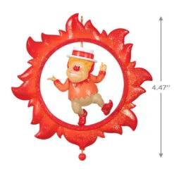 Hallmark The Year Without A Santa Claus™ Spinning Heat Miser Ornament -Hallmark Store Spinning Heat Miser Keepsake Ornament 1999QXI6099 03