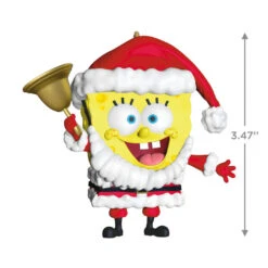 Hallmark Nickelodeon SpongeBob SquarePants Santa Ornament -Hallmark Store SpongeBob Santa Keepsake Ornament 1899QXI7367 03