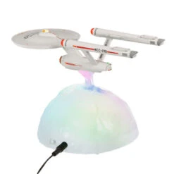Hallmark Star Trek™ U.S.S. Enterprise NCC-1701 Tabletop Decoration With Light And Sound -Hallmark Store Star Trek Starship Enterprise Keepsake Decoration 1QFM3947 06