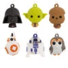 Mini Star Wars™ Shatterproof Hallmark Ornaments, Set Of 6 -Hallmark Store Star Wars Characters Miniature Christmas Ornaments Set of 6 2HCM6129 01