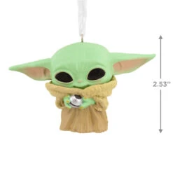 Star Wars: The Mandalorian™ Grogu™ Funko POP!® Hallmark Ornament -Hallmark Store Star Wars The Mandalorian Grogu Funko POP Christmas Ornament 3HCM1098 03