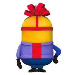 Hallmark Minions The Gift Of Stuart Musical Ornament -Hallmark Store Stuart in Ugly Christmas Sweater Keepsake Ornament 1899QXI7397 06