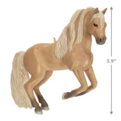 Hallmark Andalusian Dream Horse Ornament -Hallmark Store Tan Horse Keepsake Ornament 1799QGO2709 03