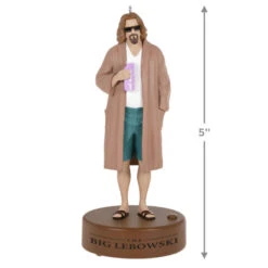 Hallmark The Big Lebowski™ The Dude Ornament With Sound 10 Hallmark The Big Lebowski™ The Dude Ornament With Sound -Hallmark Store The Big Lebowski The Dude Keepsake Ornament 2199QXI7247 03