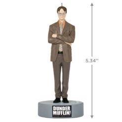 Hallmark The Office Dwight Schrute Ornament With Sound 10 Hallmark The Office Dwight Schrute Ornament With Sound -Hallmark Store The Office Dwight Schrute Keepsake Ornament 2199QXI7257 03
