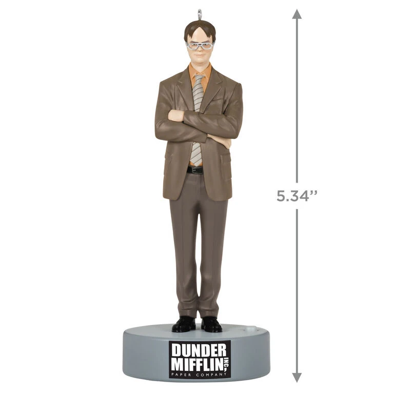 Hallmark The Office Dwight Schrute Ornament With Sound 5 Hallmark The Office Dwight Schrute Ornament With Sound - Image 3