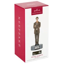 Hallmark The Office Dwight Schrute Ornament With Sound 11 Hallmark The Office Dwight Schrute Ornament With Sound -Hallmark Store The Office Dwight Schrute Keepsake Ornament 2199QXI7257 04