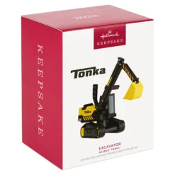 Hallmark Hasbro® Tonka® Excavator Ornament -Hallmark Store Tonka Truck Excavator Keepsake Ornament 1899QXI7339 04