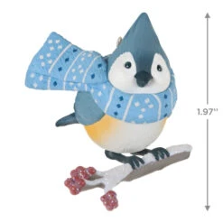 Hallmark Cozy Critters Ornament 10 Hallmark Cozy Critters Ornament -Hallmark Store Tufted Timouse in Scarf Keepsake Ornament 1499QXR8019 03