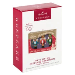Hallmark Nifty Fifties Keepsake Ornaments Special Edition Ornament 11 Hallmark Nifty Fifties Keepsake Ornaments Special Edition Ornament -Hallmark Store Vintage Box of Nutcrackers Keepsake Ornament 2099QGO2819 04