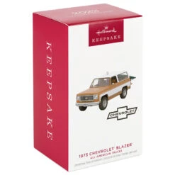 Hallmark All-American Trucks 1973 Chevrolet® Blazer® 2023 Metal Ornament -Hallmark Store Vintage Chevy Blazer Truck Keepsake Ornament 2199QXR8159 04
