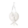 Hallmark Our Anniversary 2023 Porcelain Ornament -Hallmark Store White Love Birds Anniversary Keepsake Ornament 1999QHX3069 01