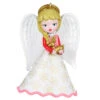 Hallmark Heirloom Angels Ornament -Hallmark Store White Pink Angel Keepsake Ornament 1699QXR8197 01