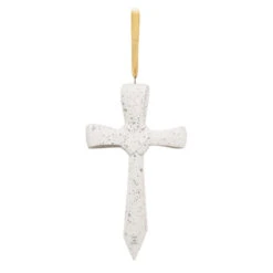 Hallmark Never Failing Love Porcelain Ornament 13 Hallmark Never Failing Love Porcelain Ornament -Hallmark Store White Porcelain Cross Keepsake Ornament 1799QHX3047 06