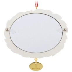 Hallmark A Beautiful Year 2023 Metal Photo Frame Ornament -Hallmark Store White Wreath Picture Frame Keepsake Ornament 1999QGO2617 06