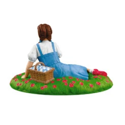 Hallmark The Wizard Of Oz™ Under The Poppies' Spell Ornament -Hallmark Store Wizard of Oz Dorothy in Poppies Keepsake Ornament 2199QXI6107 06