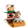 Hallmark Young Santa Ornament 1 Hallmark Young Santa Ornament -Hallmark Store Young Santa With Dog Keepsake Ornament 2199QXR8117 01